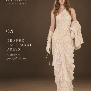 05 · Off-Shoulder Long Dress Set
