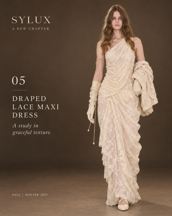 05 · Off-Shoulder Long Dress Set
